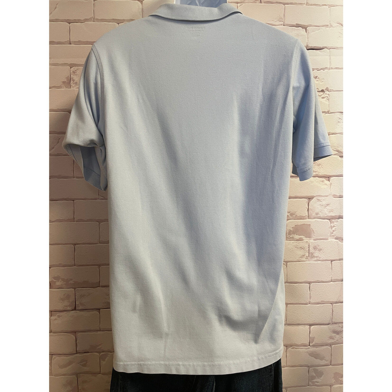 Lands End, Light Blue, Polo, XL