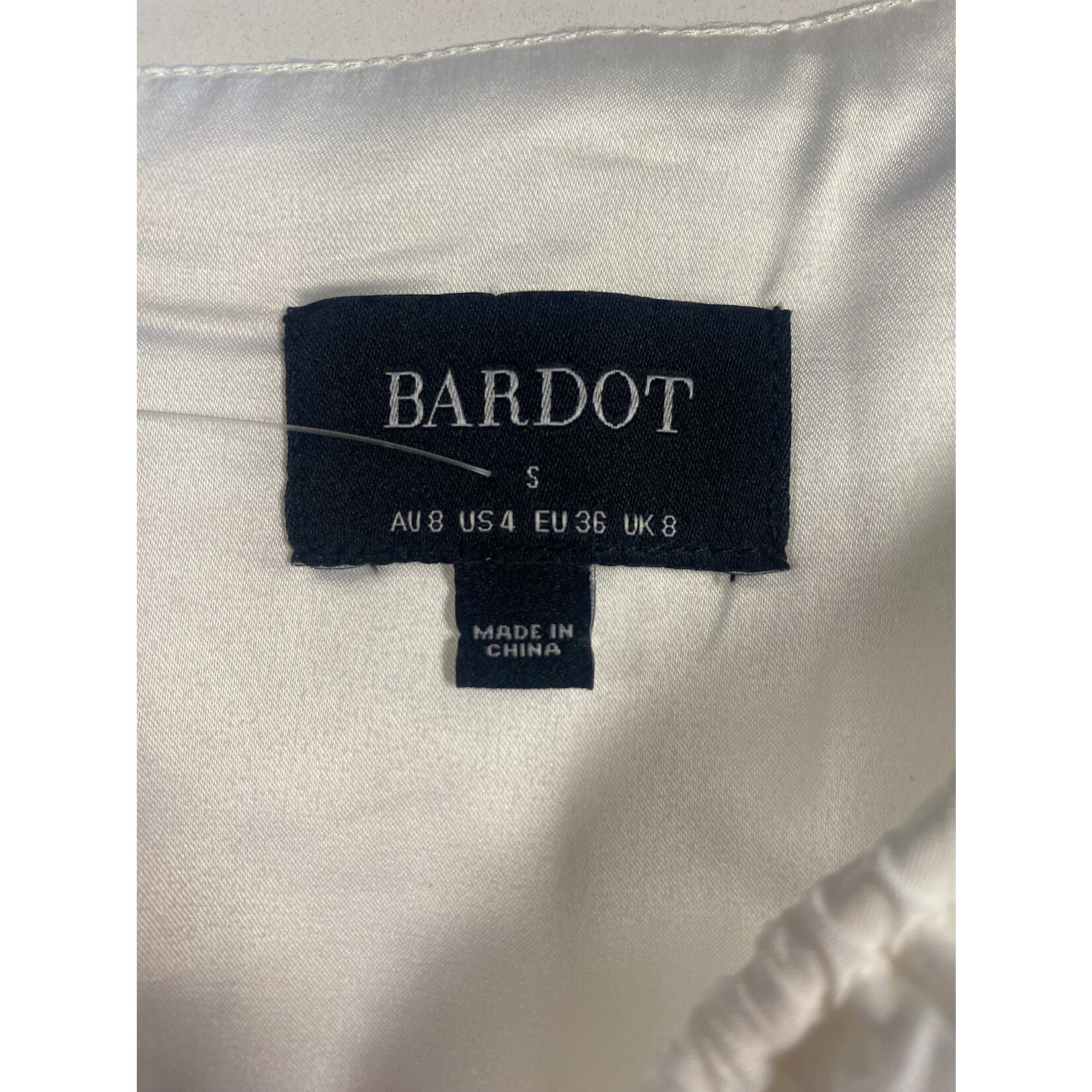 Bardot, White, Long Sleeve, Top, S/4