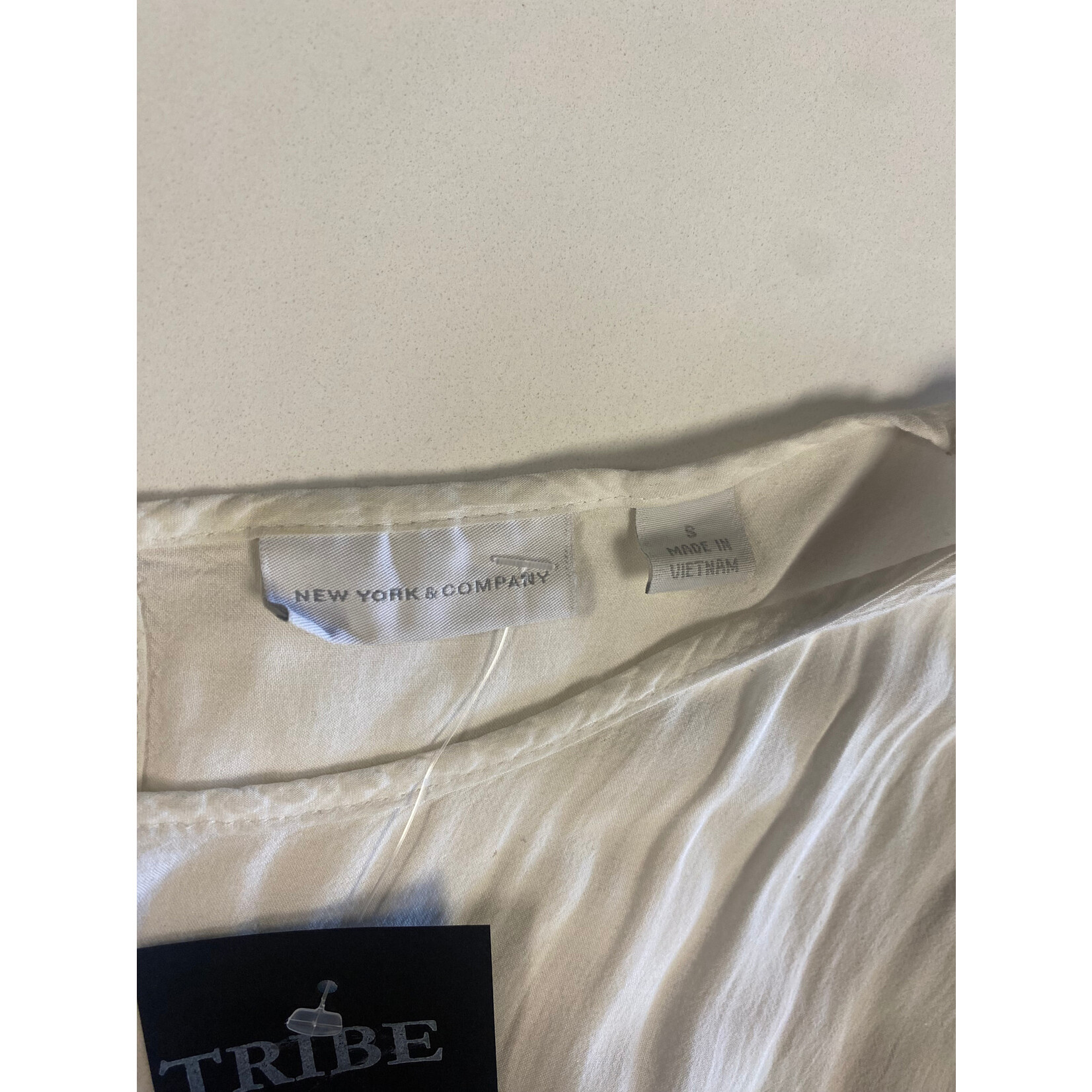 New York & Co., Cream, Pink, Orange, SL, Small