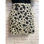 Vans, Beige, Animal Print, Skirt, Small