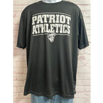 Patriot Athletics, Black, White, Tee, Men's, Large