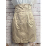 7th Avenue 7th Avenue, Khaki, Paper Bag Waist, Skirt, 12