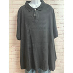 Harbor Bay, Black, Polo, Mens, 4XL
