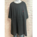 Polo, Navy, White, SS, Tall, Mens, 4XL