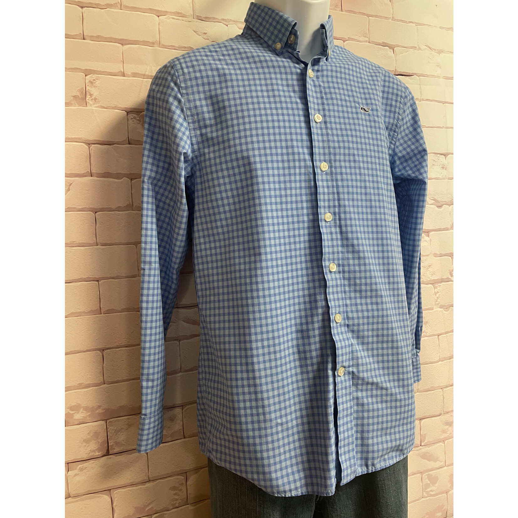 Vineyard Vines Vineyard Vines, Blue, Long Sleeve, Mens, Large