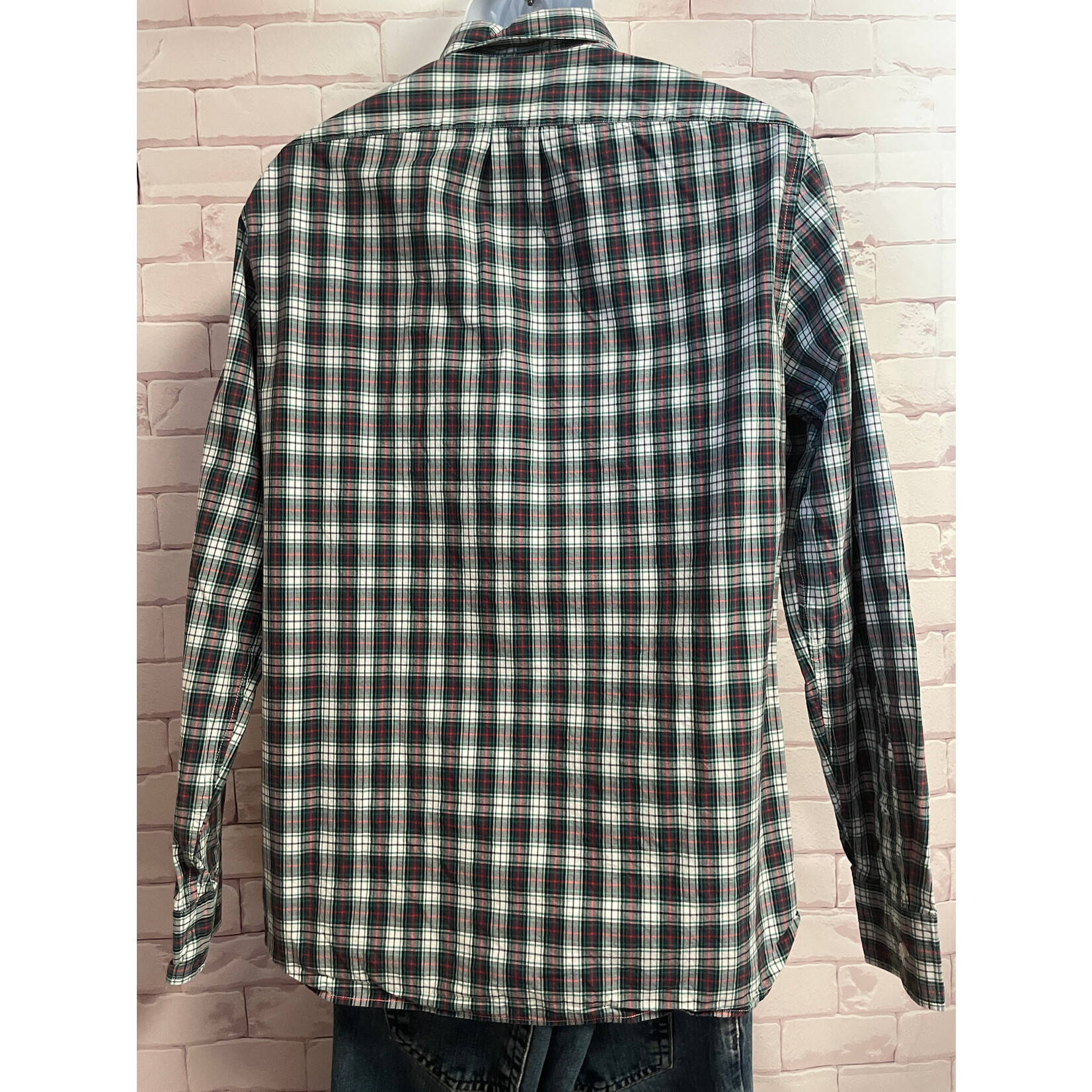 J. Crew, Plaid, Long Sleeve, Button Down, Men's, Medium