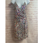 Parker, White, Multicolor, Sequin, Dress, NWT, 2