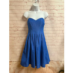 J Crew, NWT, Blue, Dress, 0