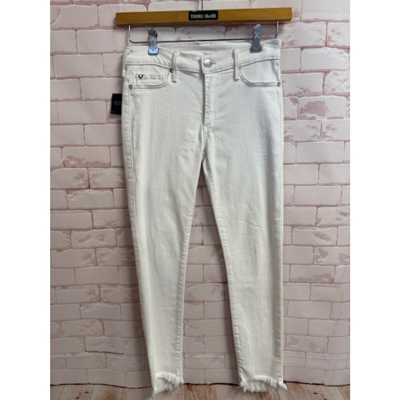 True Religion, White, Jeans, 4/27