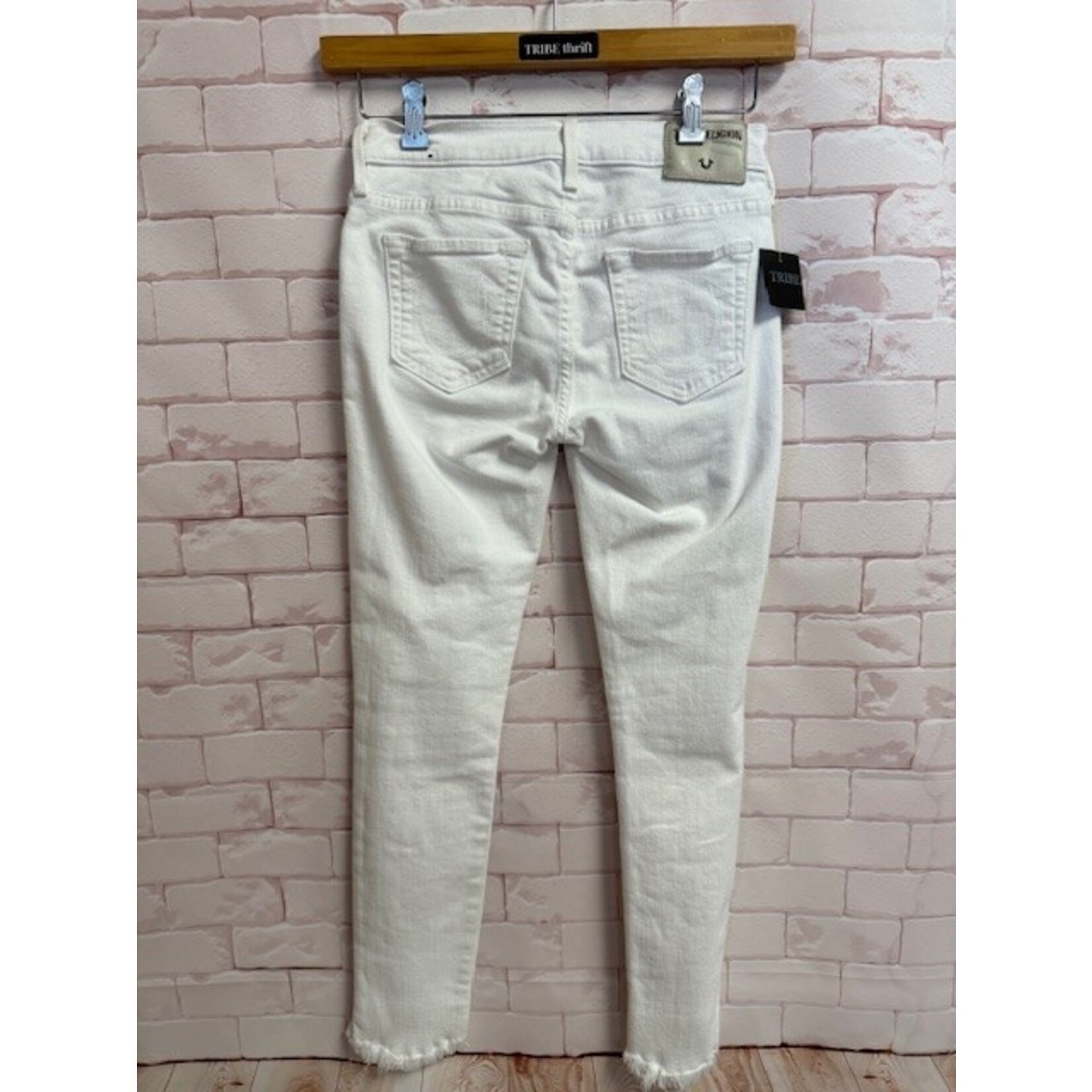 True Religion, White, Jeans, 4/27