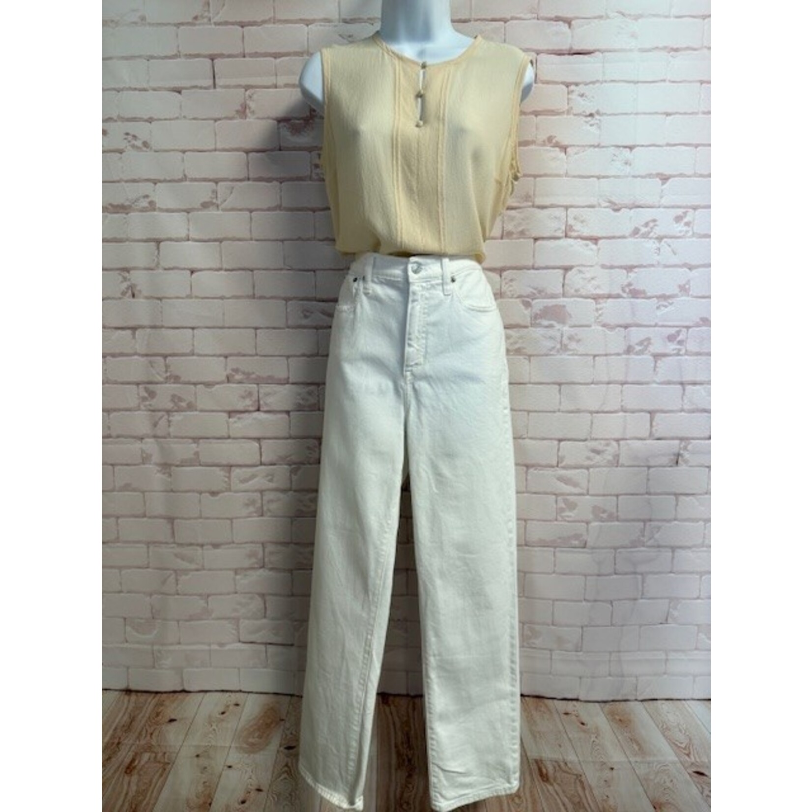 J. Crew, White, Jeans, 4