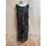 Merina, Silver, Black, Dress, 16