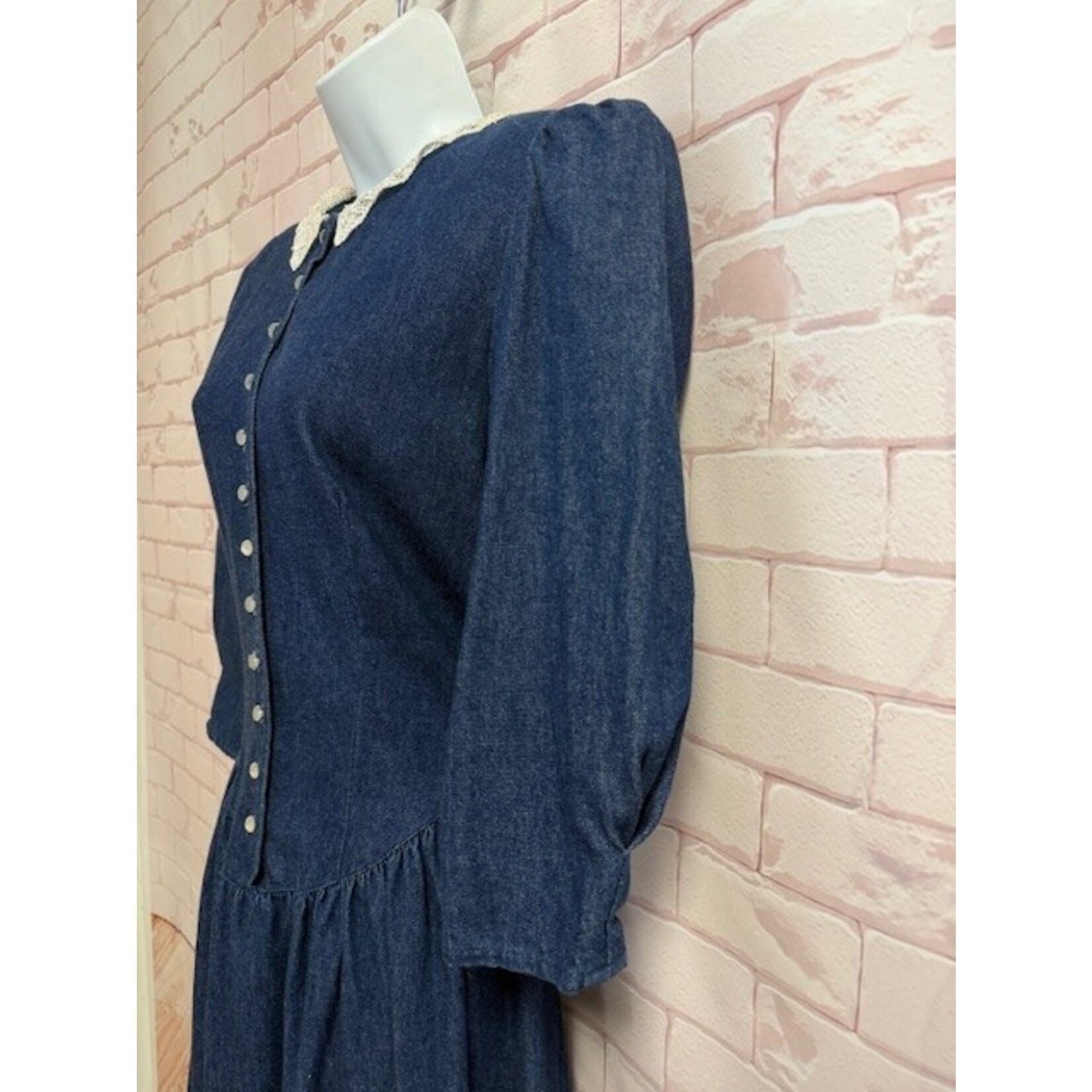 You Too Babes, VINTAGE, Denim, Dress, Large