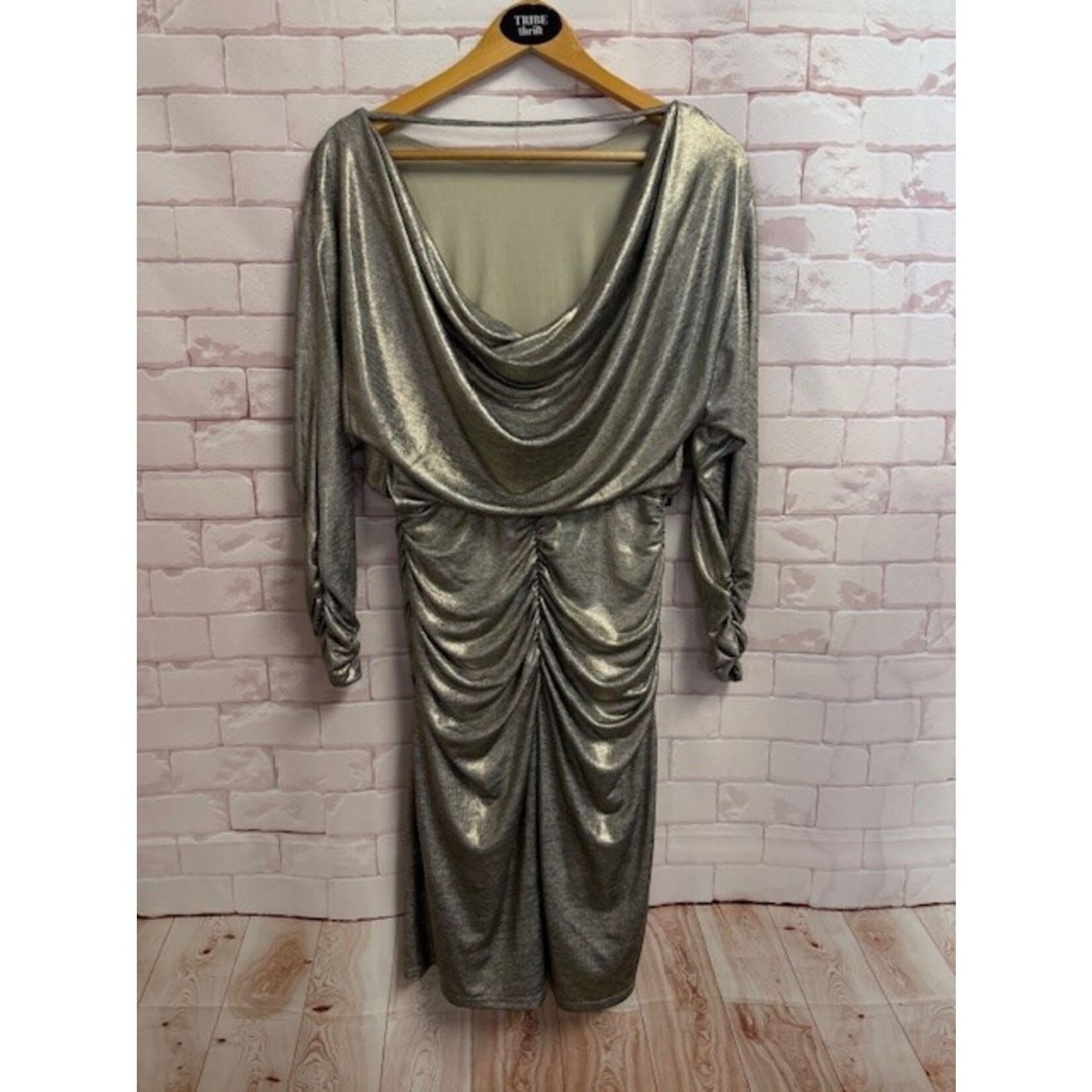 Vince Camuto, Champagne, Dress, 4