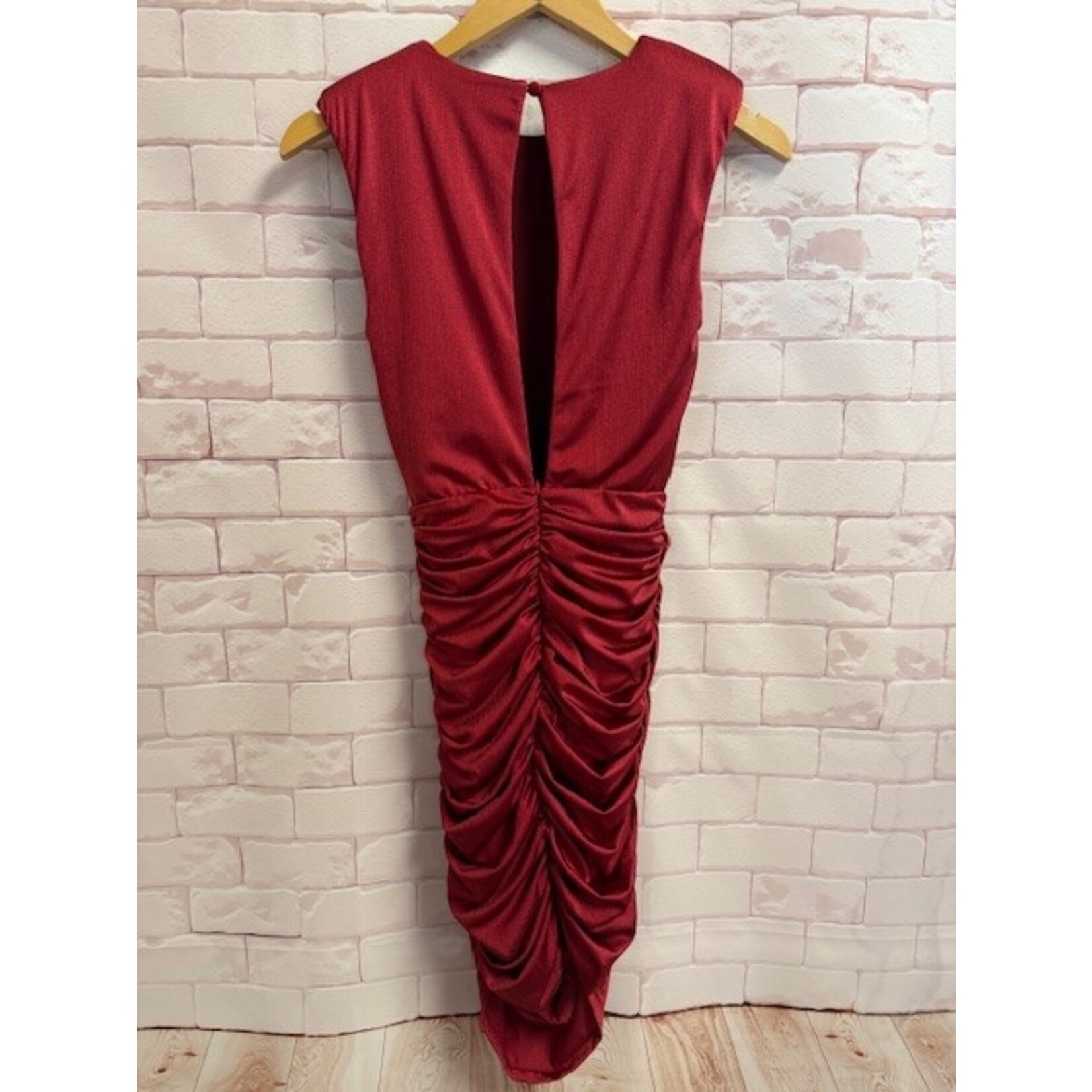 Michael Costello, Red, Dress, XSmall, MSRP $298