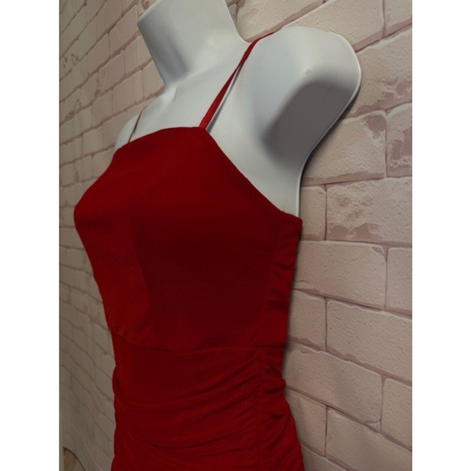 Crystal Sky, Red, Dress, Small