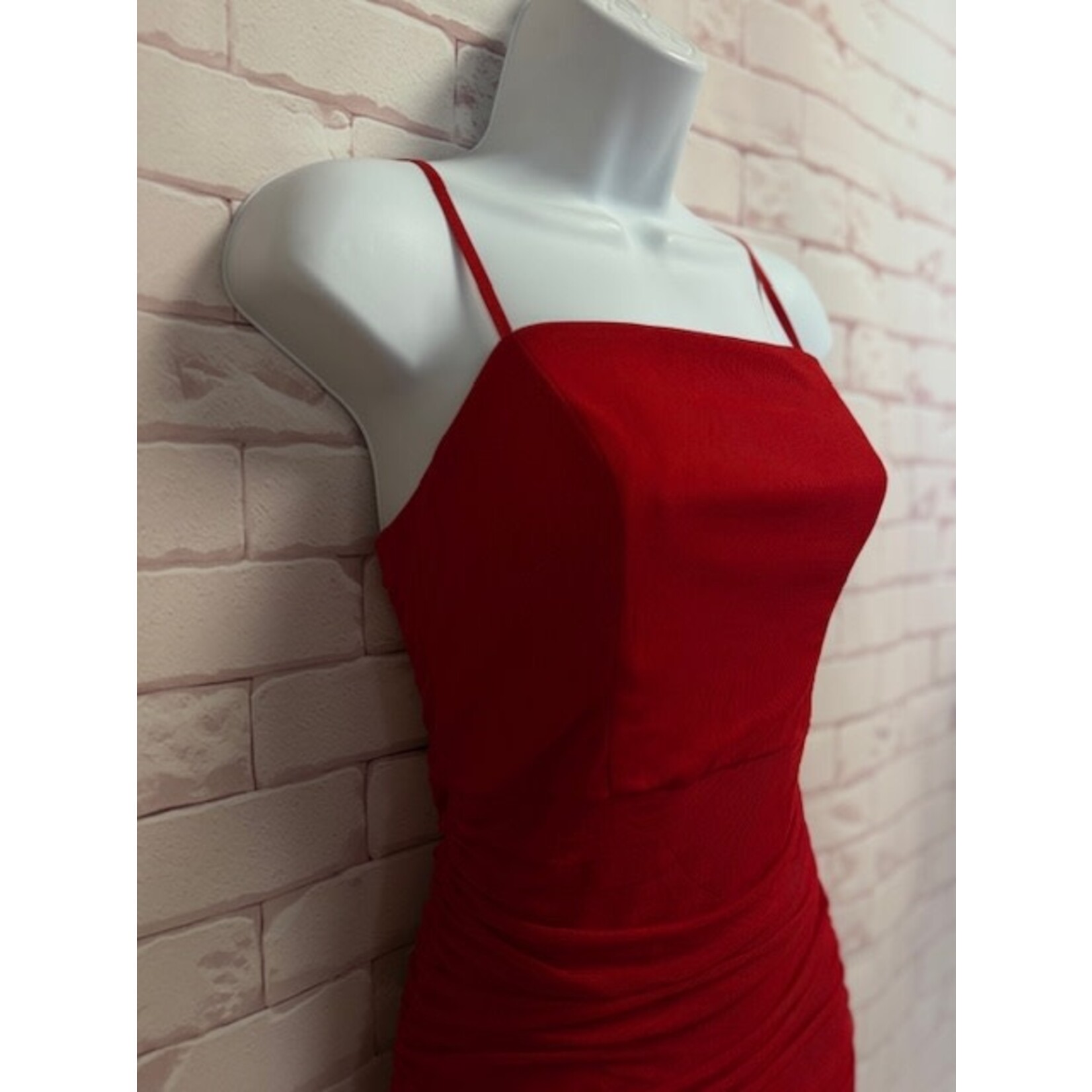 Crystal Sky, Red, Dress, Small