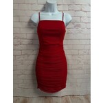 Crystal Sky, Red, Dress, Small