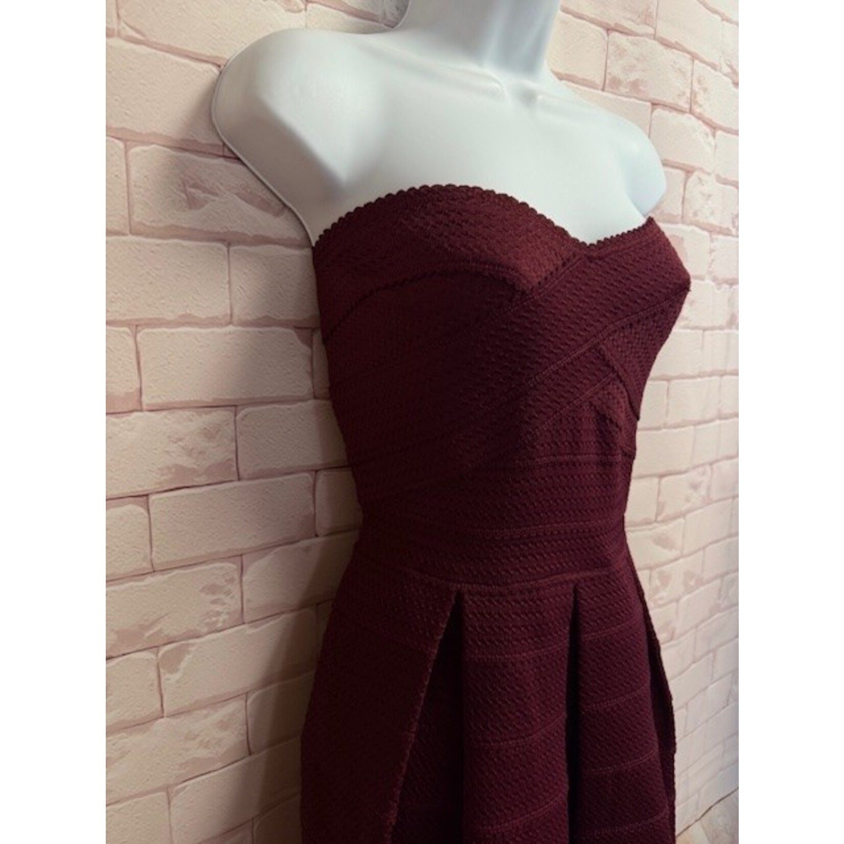 Express Express, Burgundy, Dress, Small