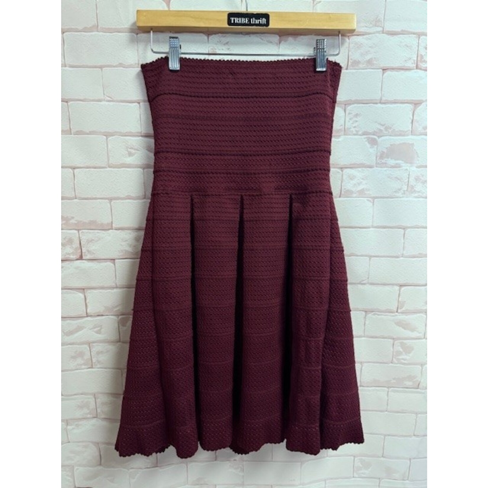 Express Express, Burgundy, Dress, Small