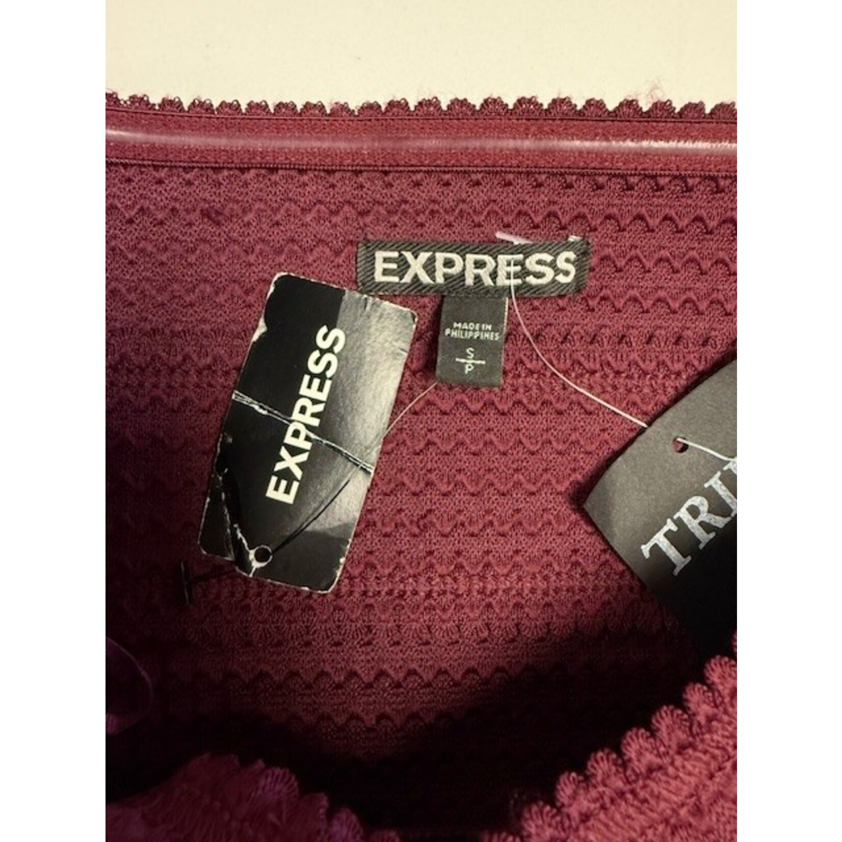 Express Express, Burgundy, Dress, Small