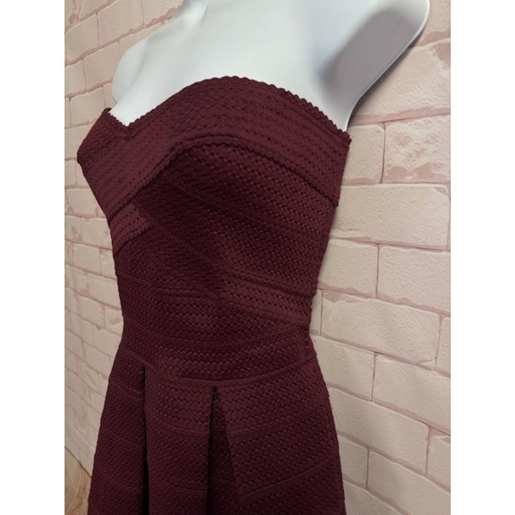 Express Express, Burgundy, Dress, Small