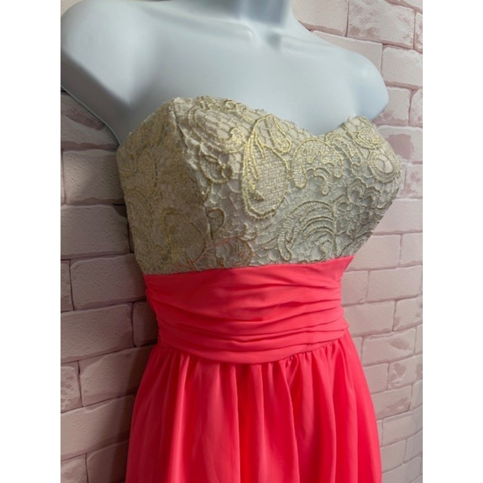 Roberta, Cream, Hot Pink, Size 5/6