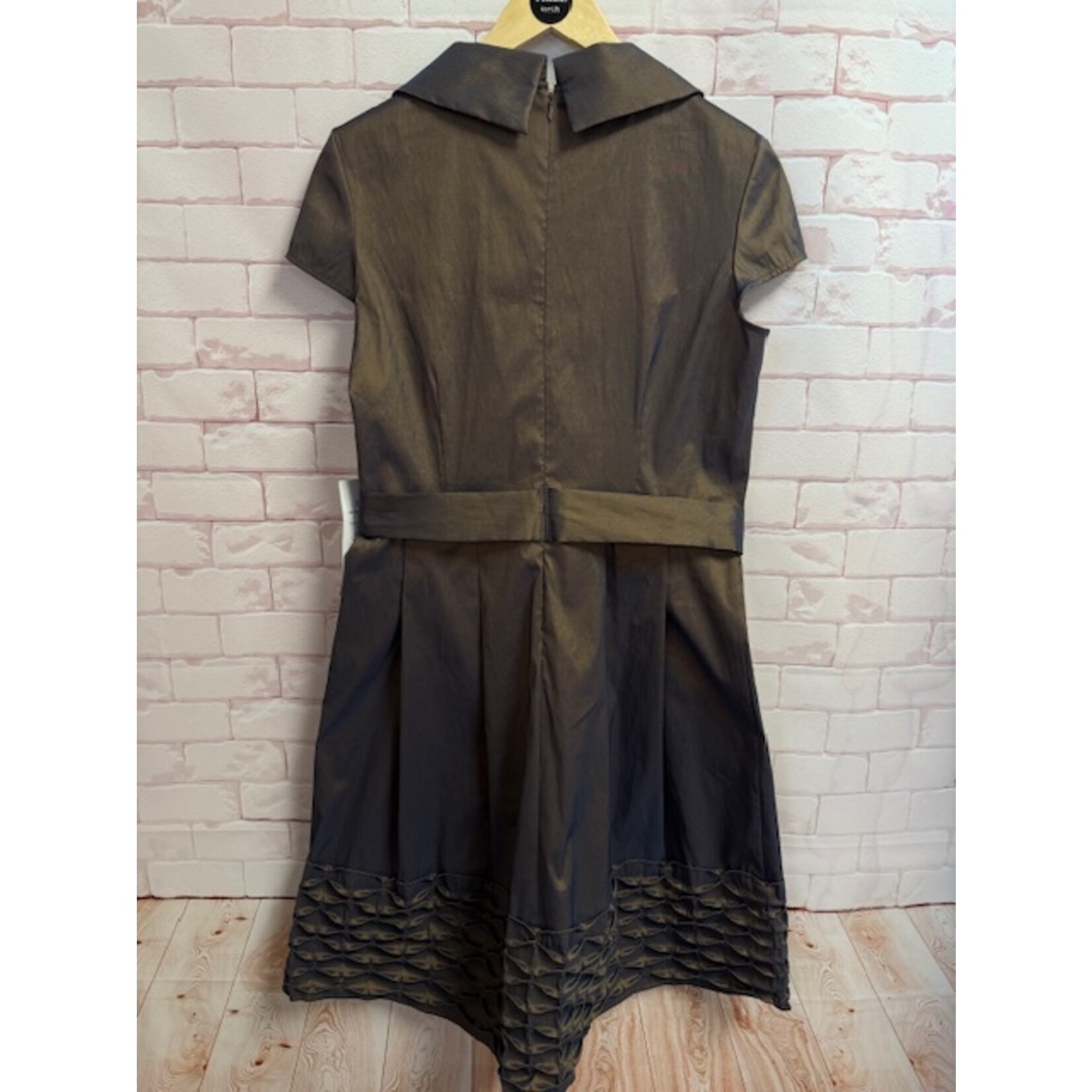 KM Collection, Brown, NWT, Dress, 12