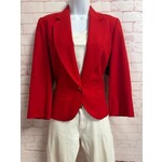Pendleton, Red, Wool, Blazer, Large