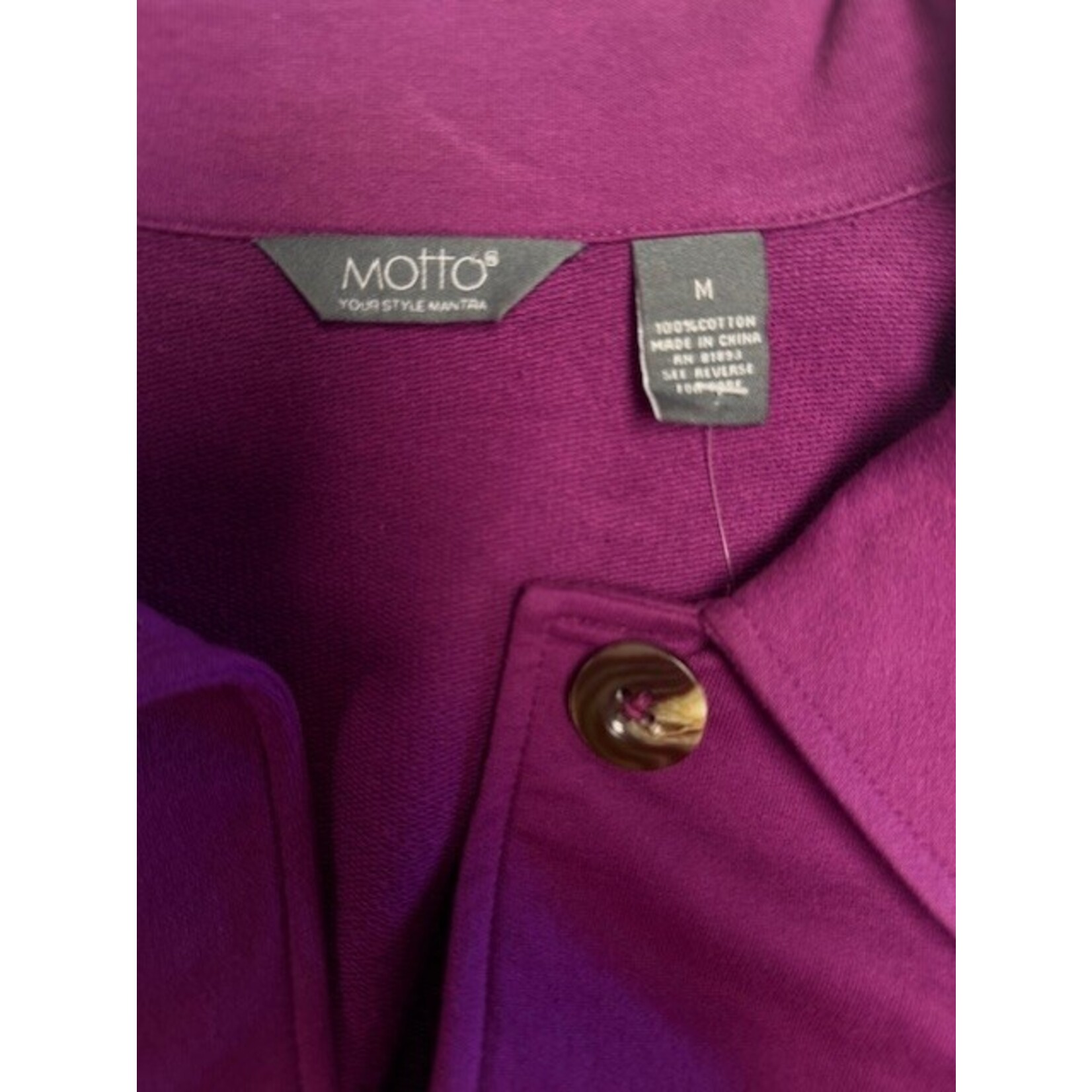 Motto, Raspberry, Jacket, M