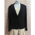 Calvin Klein, Black, Blazer, 8