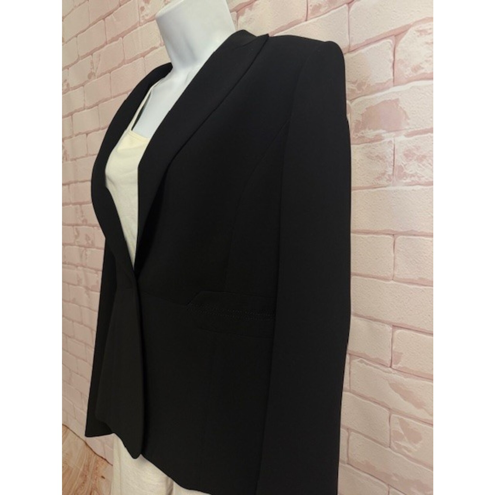 Calvin Klein, Black, Blazer, 8