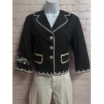 Cynthia Steffe, Black, Cream, Jacket, 6