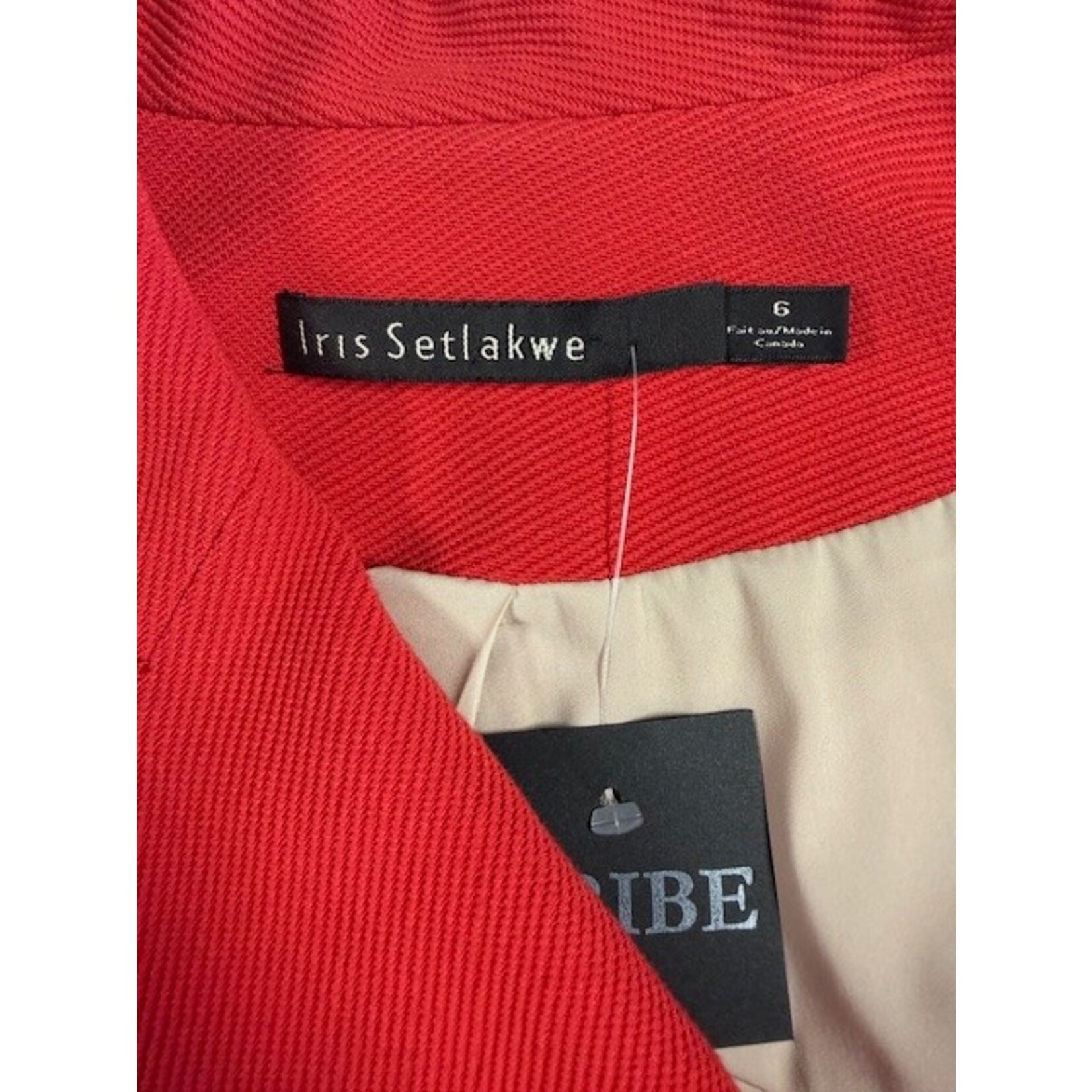 Iris Setlakwe, Red, Jacket, 6