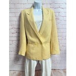 Ashley Brooke, Yellow, Blazer, 6, Vintage