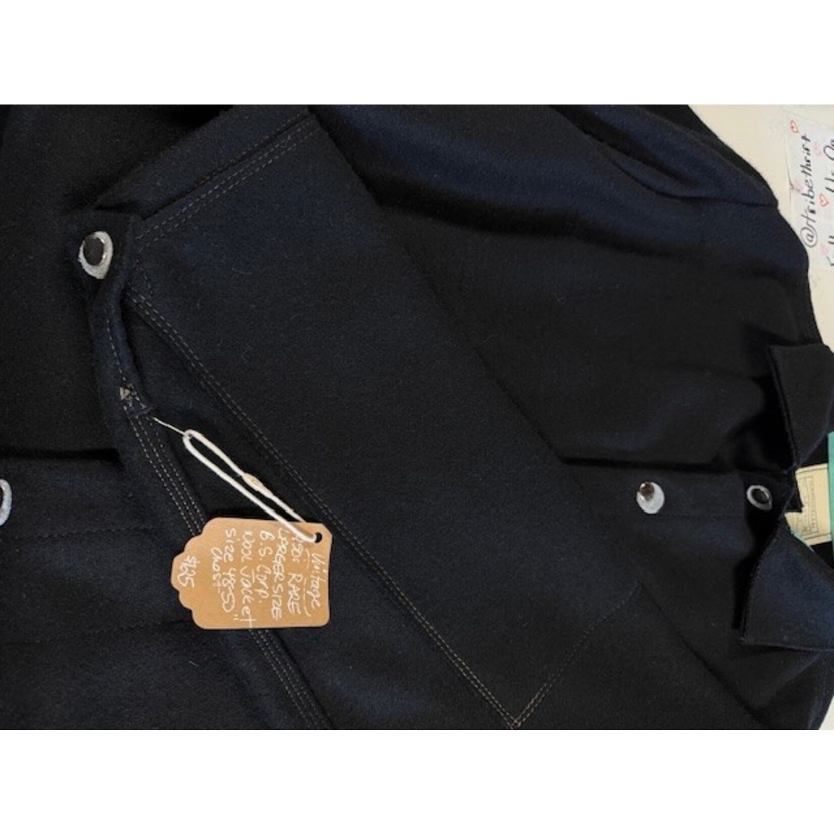 Chogogo Vintage Chogogo Vintage, 1950's "BS CORP" Wool Jacket