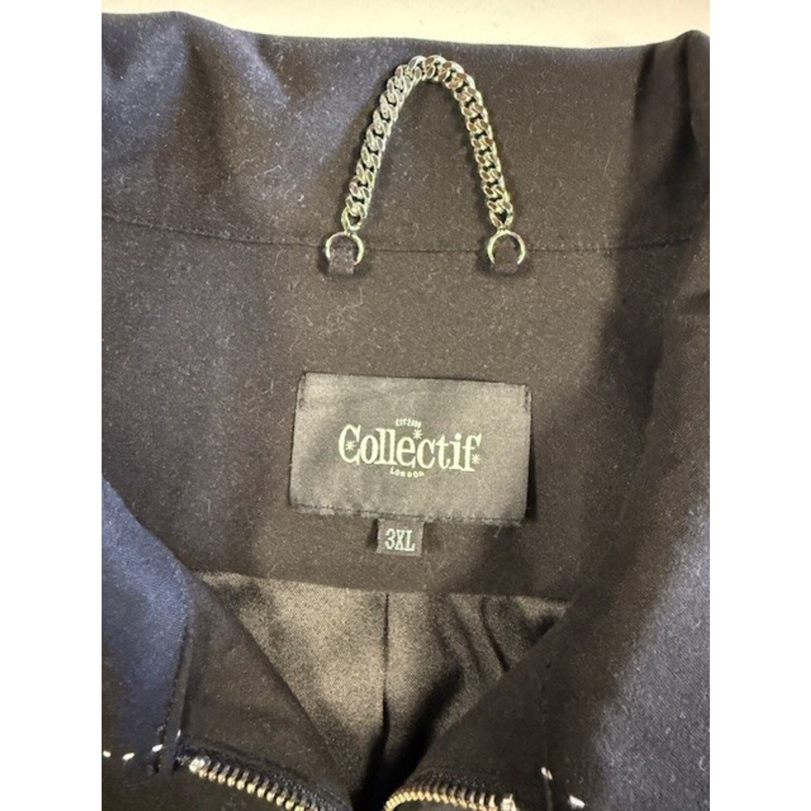 Chogogo Vintage, Collectif, Black, Jacket, Men's, 3x, RETRO
