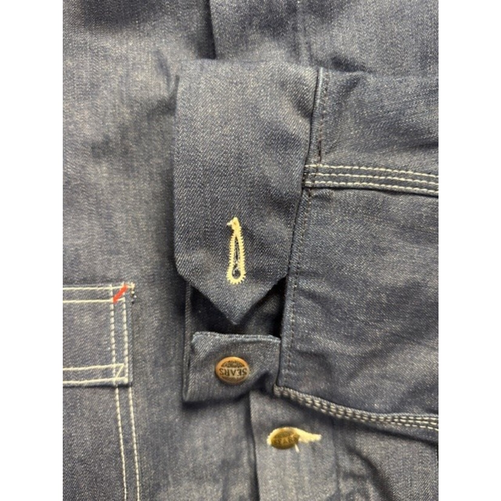 Sears, Vintage 70s, Denim, Jacket, Men's, XL