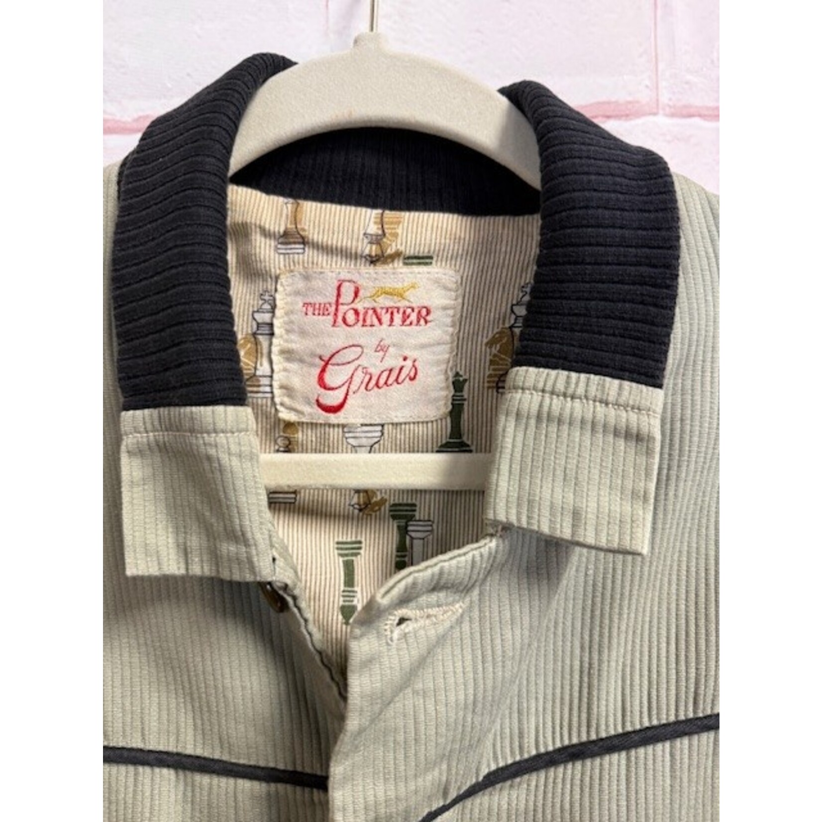 Chogogo Vintage Chogogo Vintage, 1950/60's, Sage Green, Bomber Jacket, 46"Chest