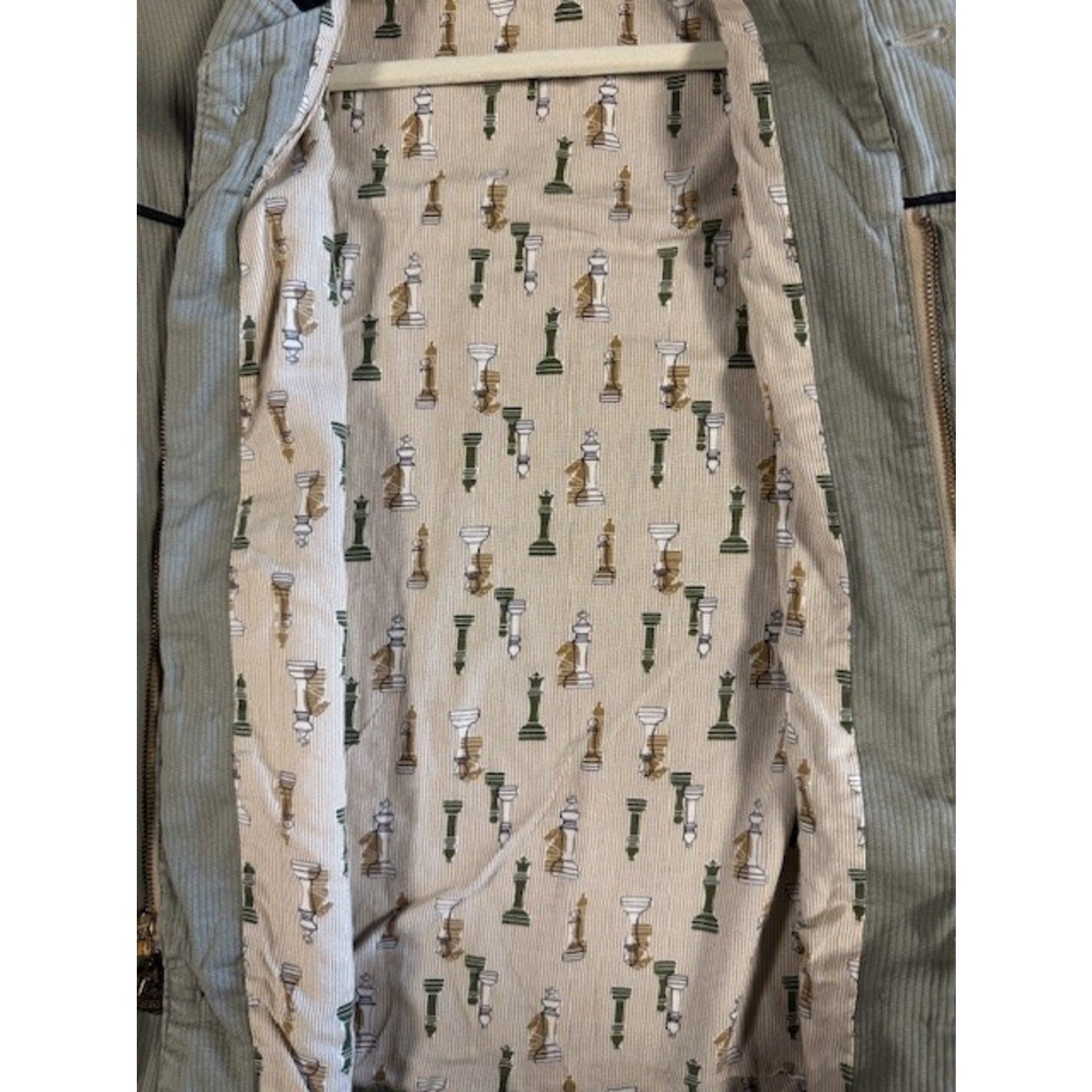 Chogogo Vintage Chogogo Vintage, 1950/60's, Sage Green, Bomber Jacket, 46"Chest