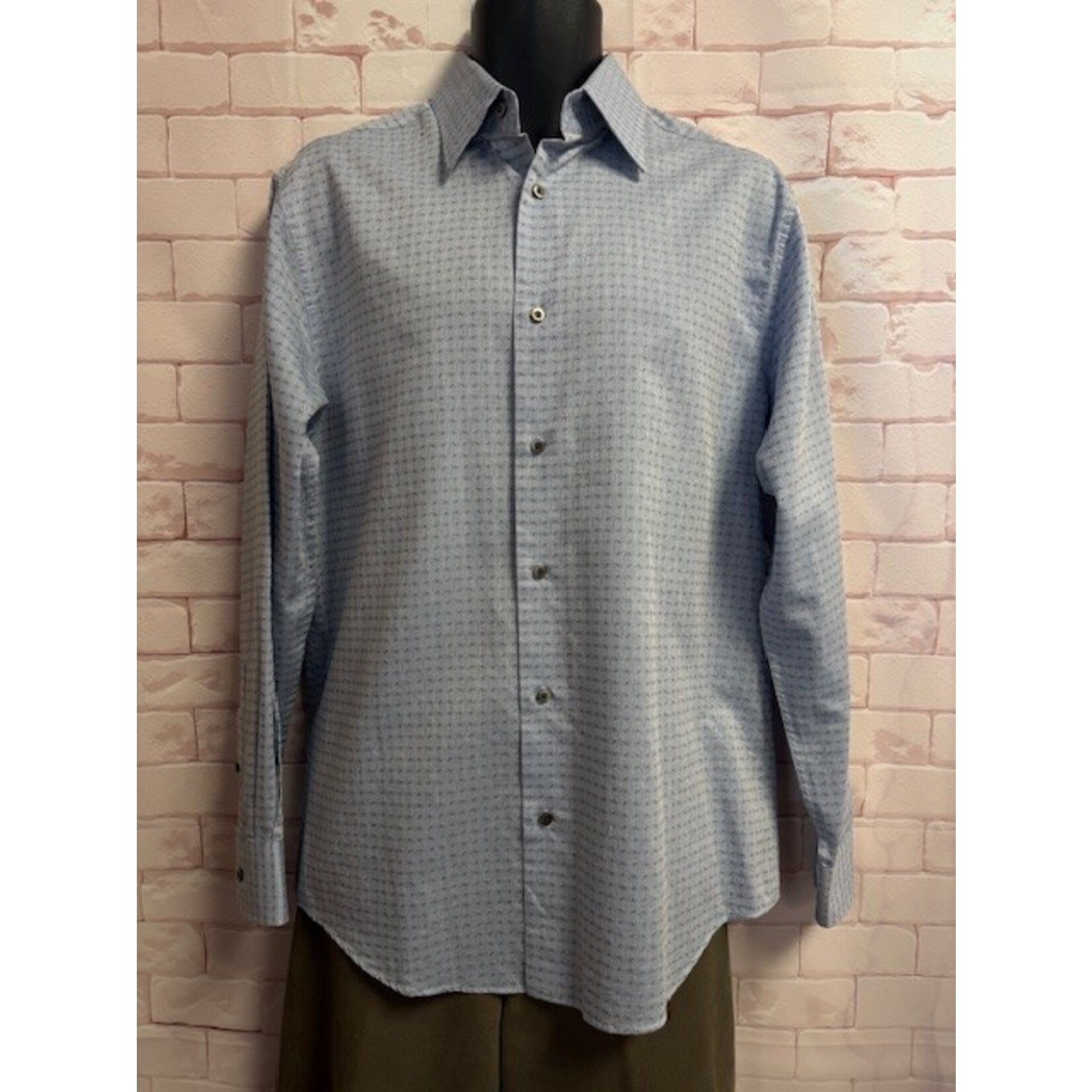 John W. Nordstrom, Blue Patterned, Medium