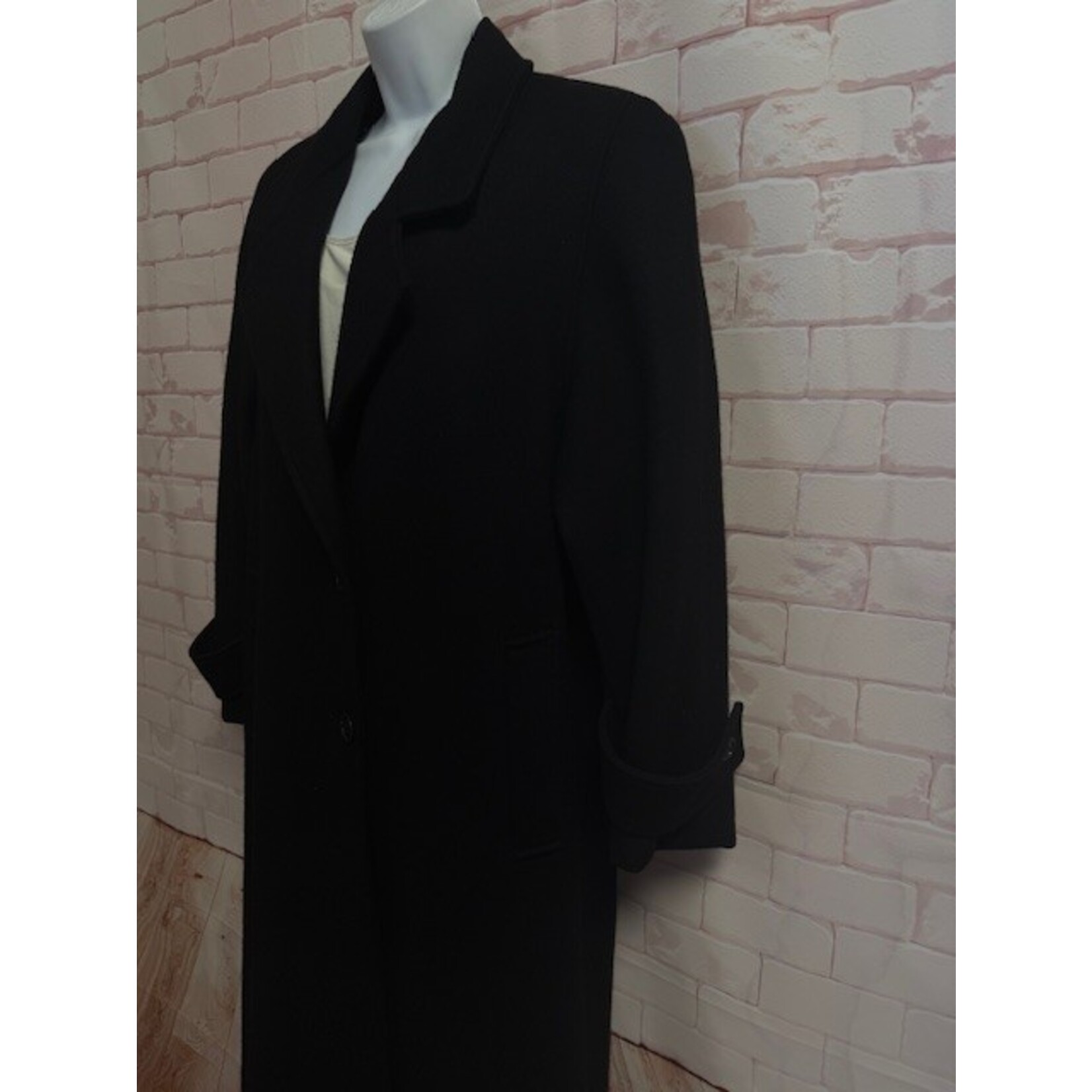 VINTAGE, Miss New Yorker, Black, Wool, Coat, 10