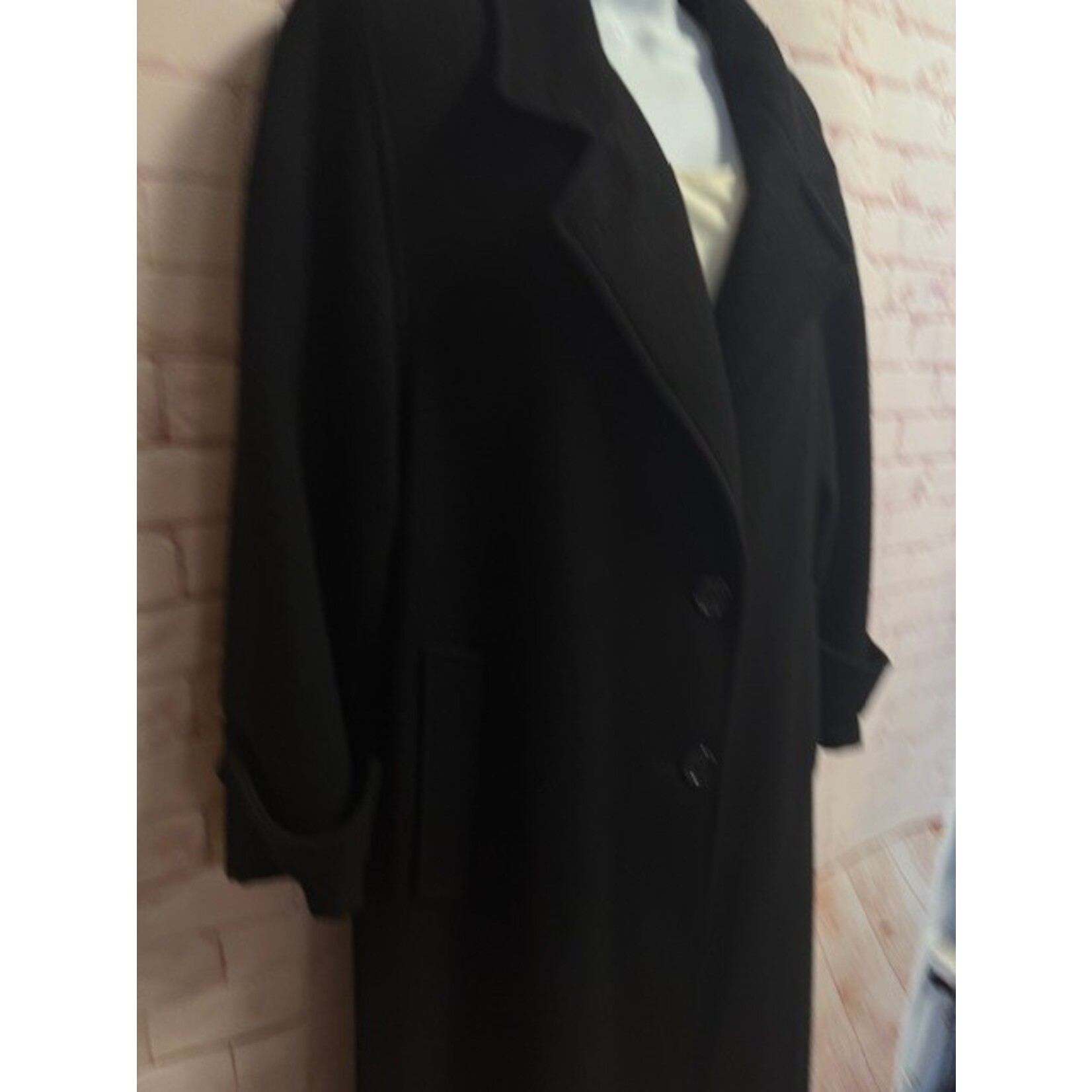 VINTAGE, Miss New Yorker, Black, Wool, Coat, 10