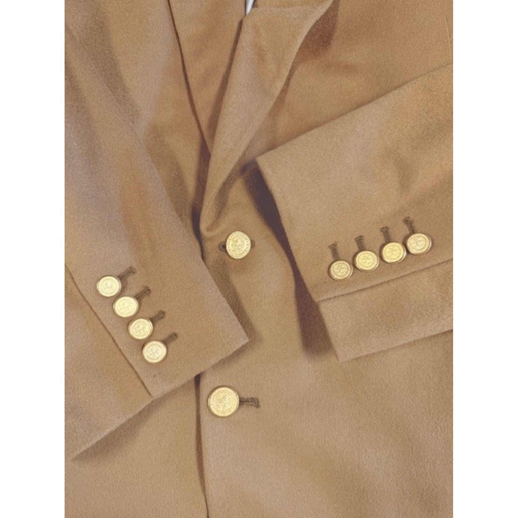 Filo A Mano, Tom James, Holland & Sherry, Camel, Cashmere, Blazer, Men's, 50L