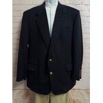 Filo A Mano, Tom James, Holland & Sherry, Black, Cashmere, Blazer, Men's, 50L