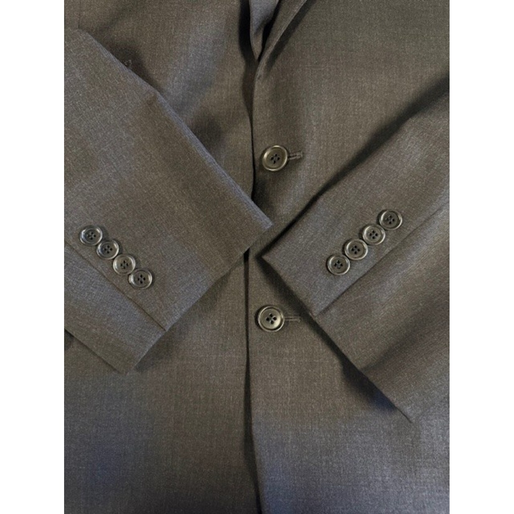 Brooks Brothers, Trabaldo Togna 1840, Estrado, Gray, Suit, Men's, 50L / 44x29.5