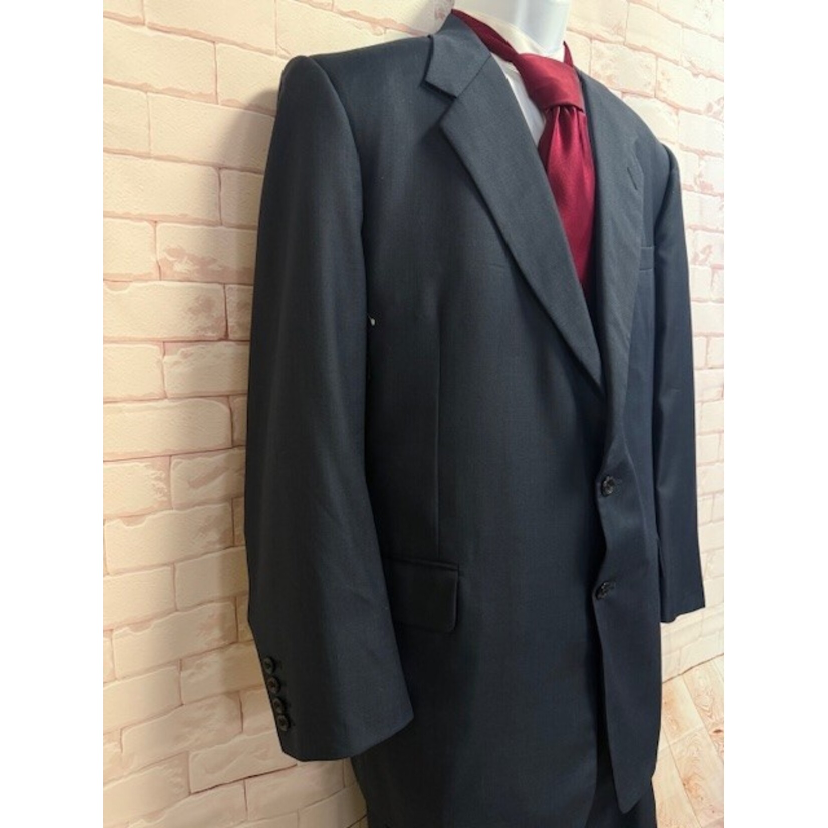 Royal Classic, Tom James, Navy, Suit, Men's, 48L / 40x31