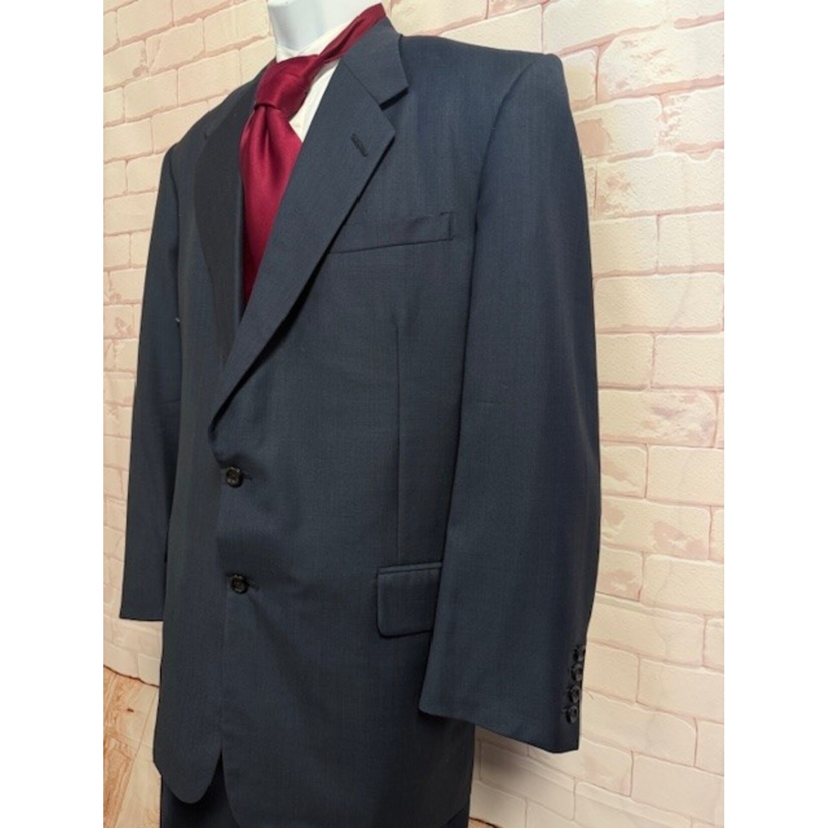 Royal Classic, Tom James, Navy, Suit, Men's, 48L / 40x31