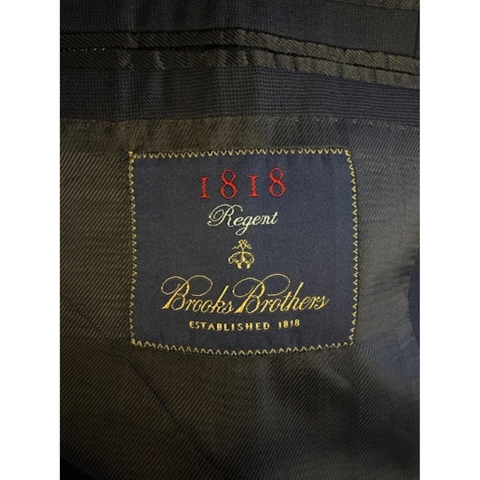 Brooks Brothers, Navy, Window Payne, Suit, 44R / 36x40