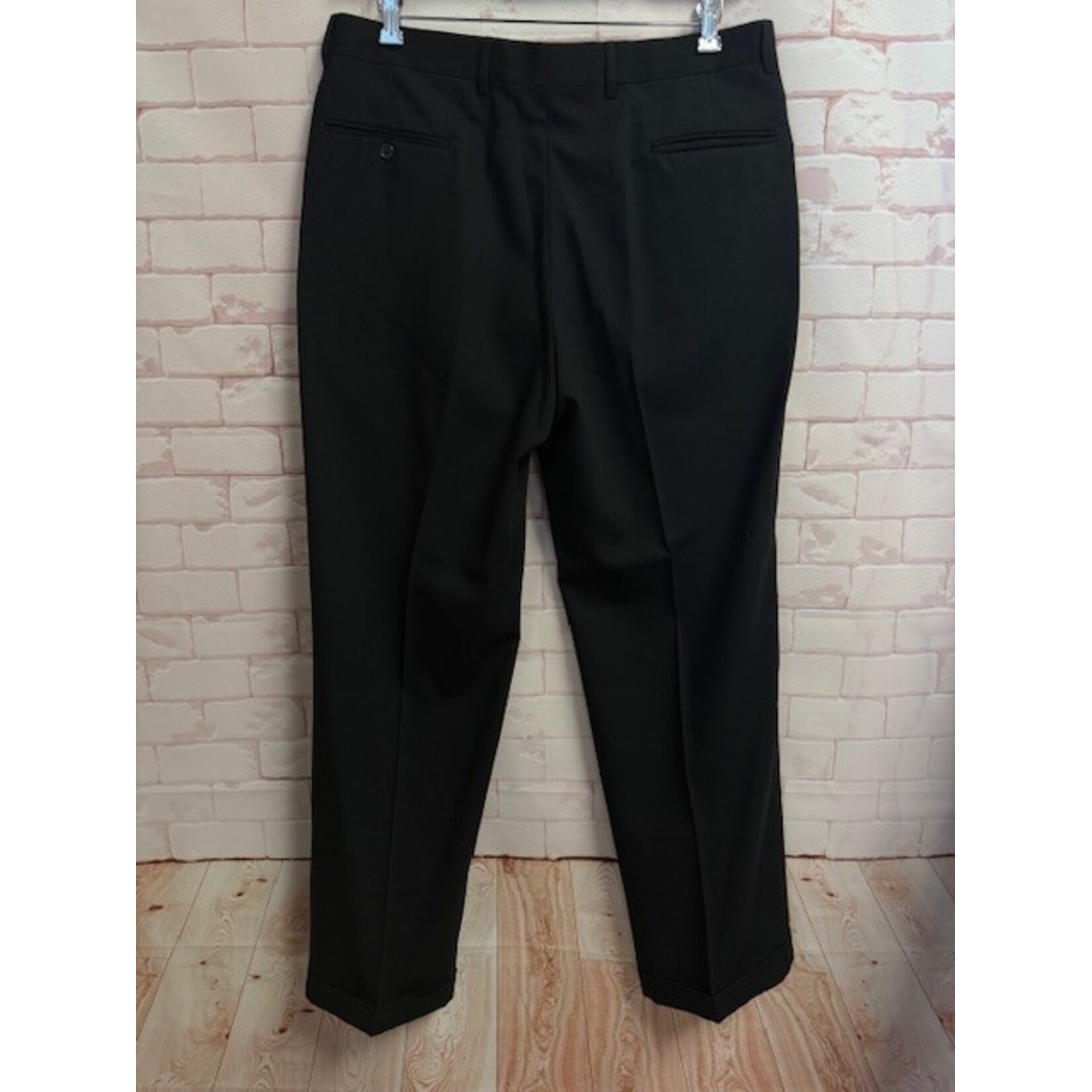 Jos. A Banks, Black, Suit, 46R / 36x32